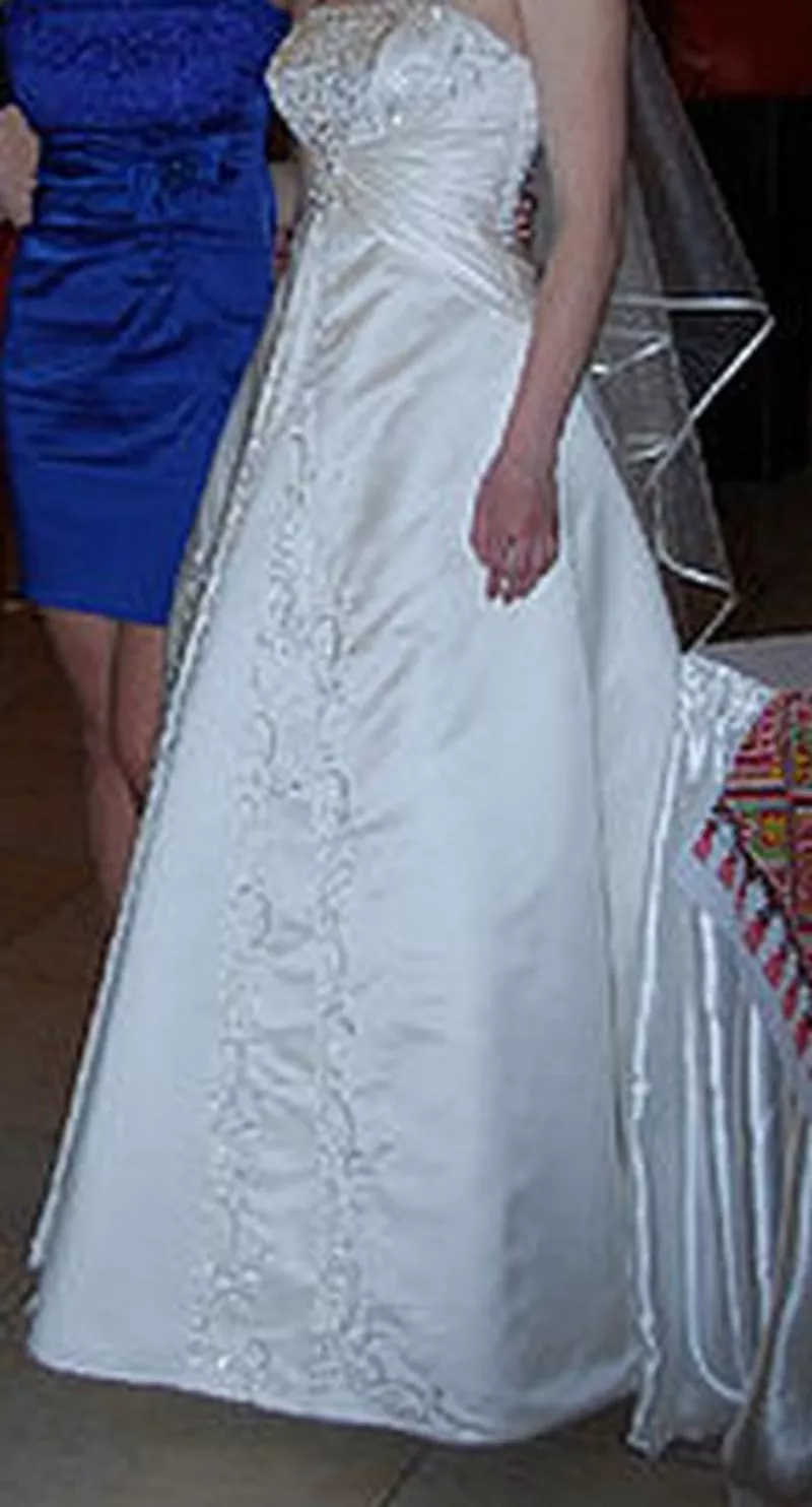 свадебное платье в хорошем состоянии 2
