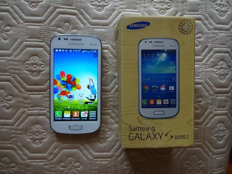 Телефон Samsung Galaxy S duos 2 8