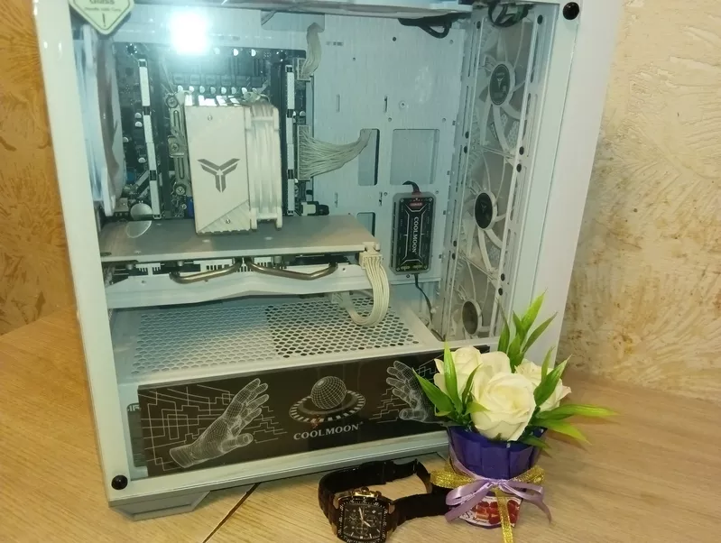 Игровой компьютер /Core i7/DDR4 16Gb/RX580 8Gb/SSD 512/600W 3