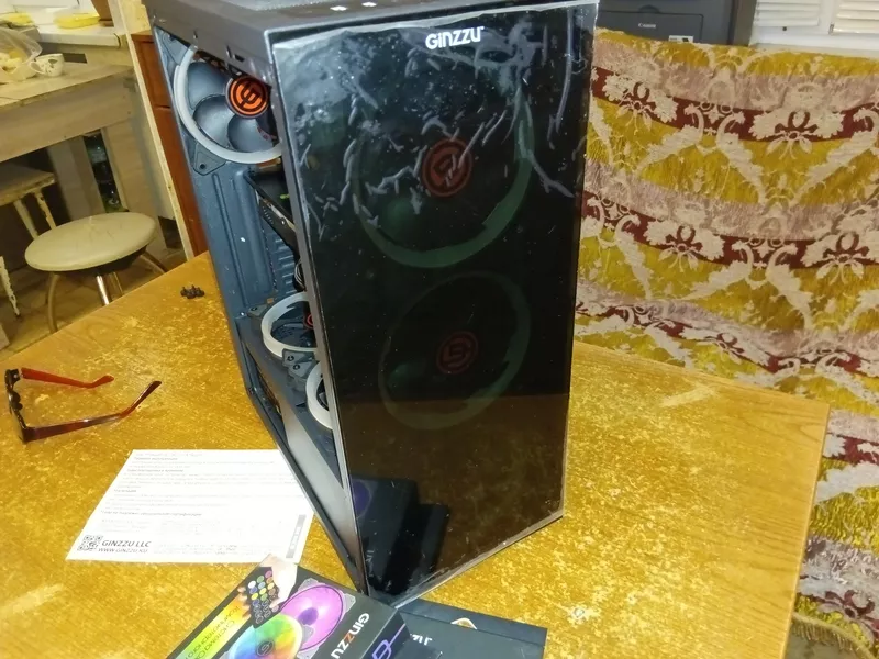 Игровой компьютер /Core i7/DDR4 16Gb 2666MHz/RX 580 8Gb/SSDM2 256/600W 4