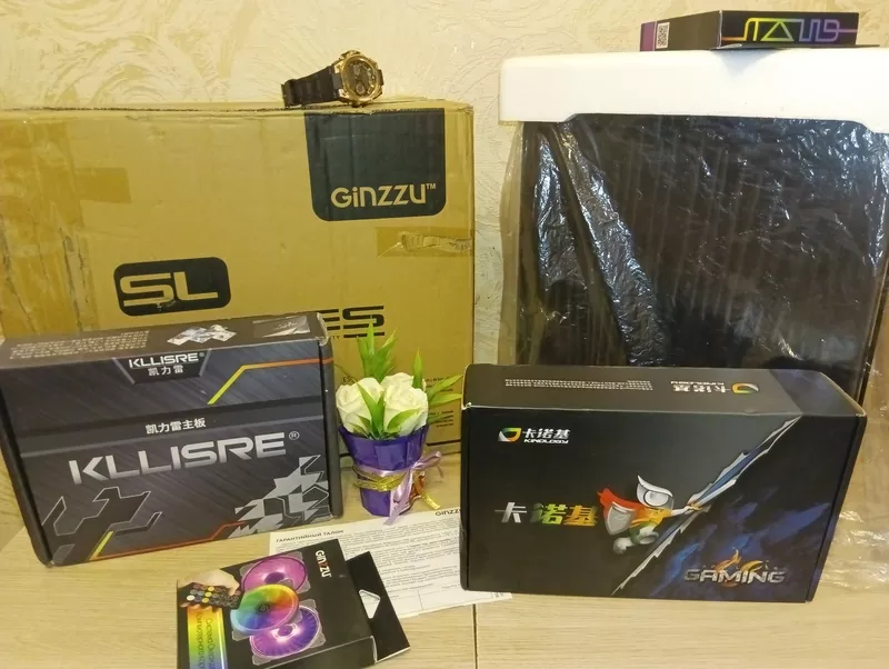 Игровой компьютер /Core i7/DDR4 16Gb 2666MHz/RX 580 8Gb/SSDM2 256/600W